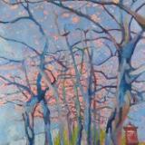 Blooming trees
